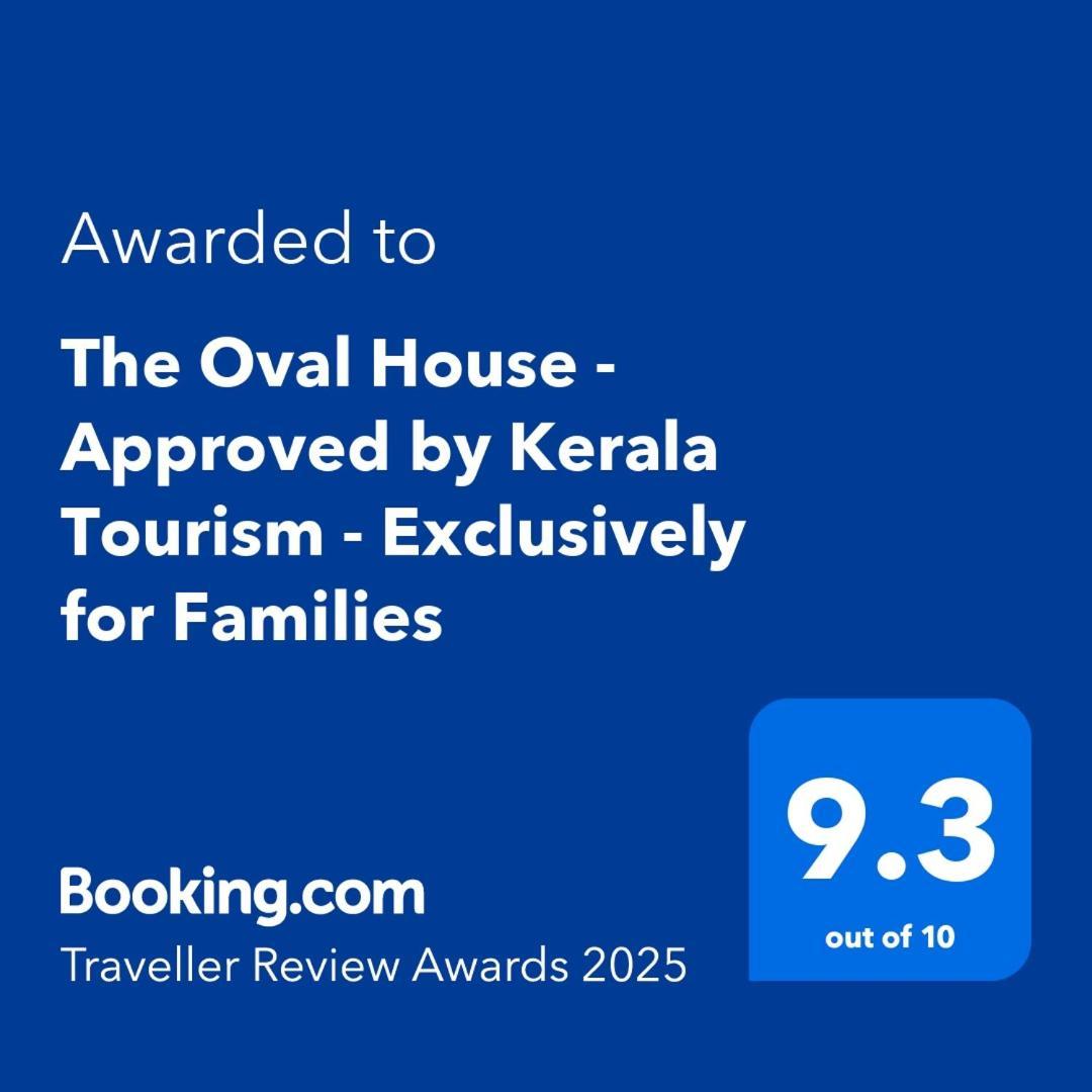 The Oval House, Kochi - Approved By Kerala Tourism - Exclusively For Families Villa Buitenkant foto